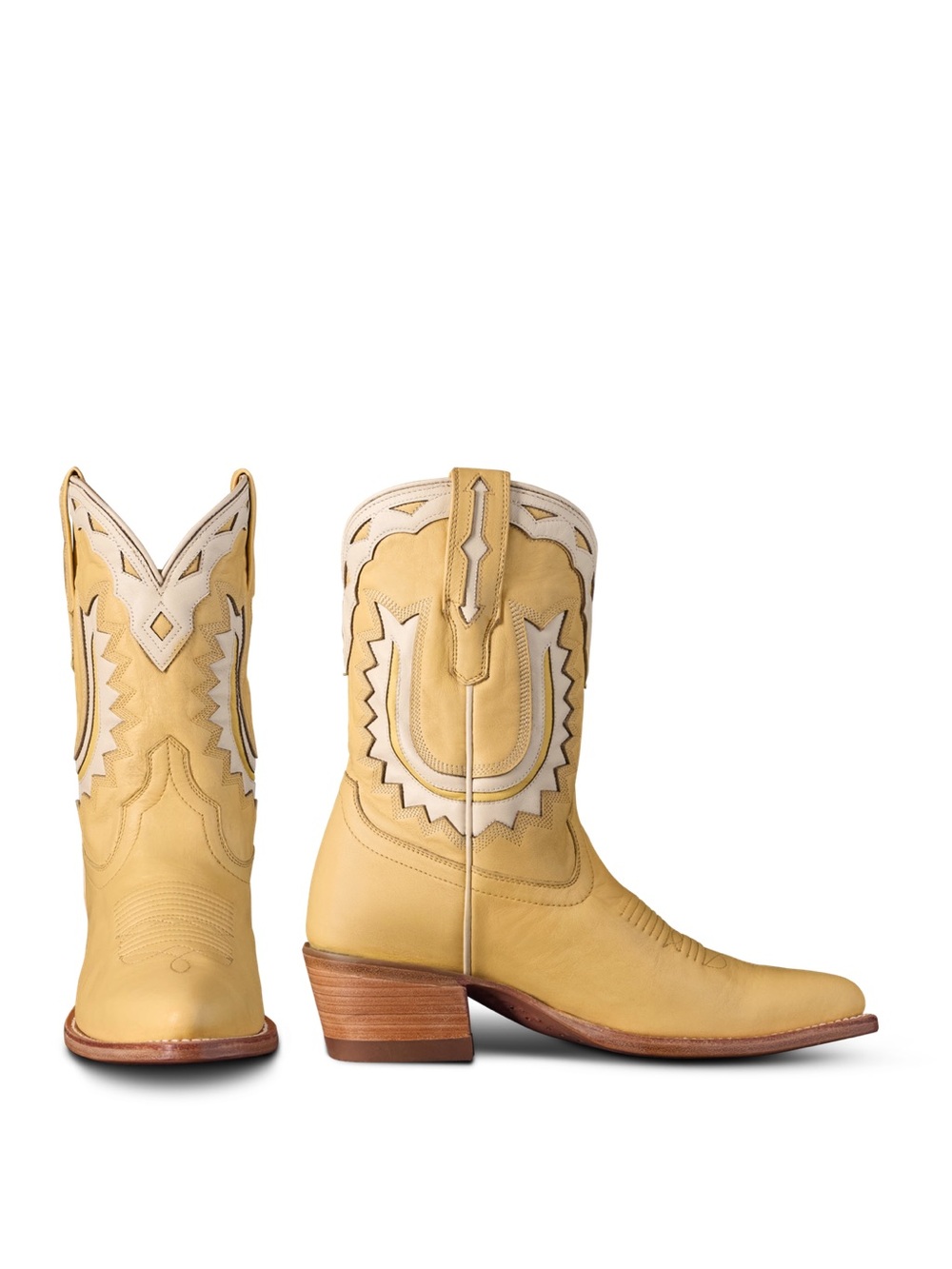 Tecovas The Jolene Pale Yellow Boots